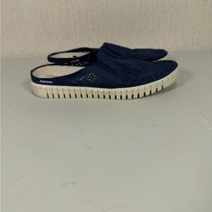 Jsport Ladies' Floral Mule Easy Slip Comfy Contoured Lightweight Shoe Size 7M